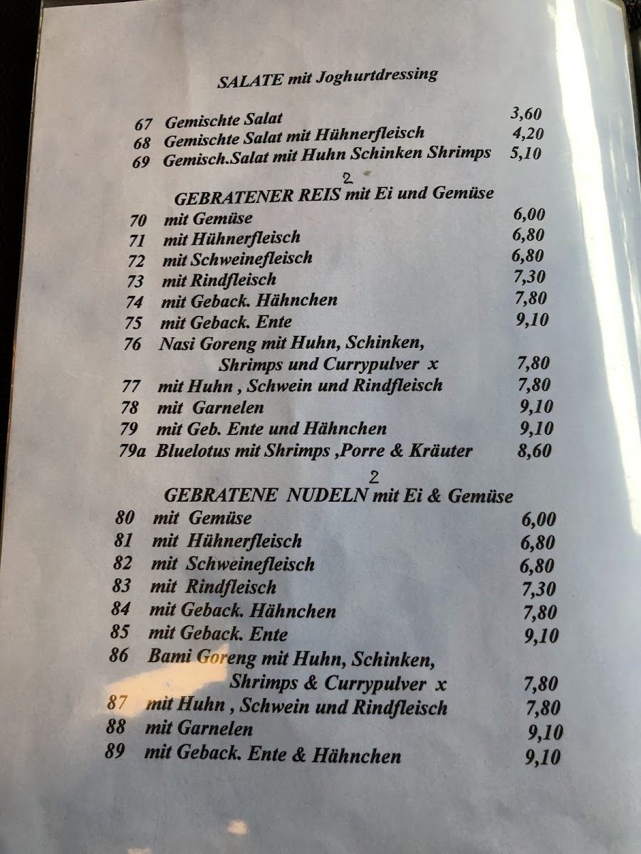 Menu Blue Lotus-9